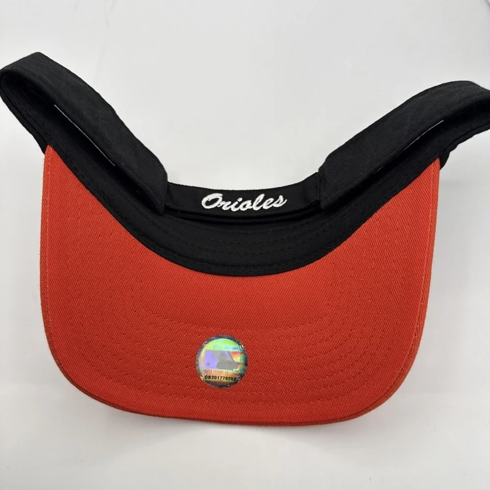 Baltimore Orioles Team MLB Authentic Visor One Size Fits Most Golf Hat‎ Cap NEW